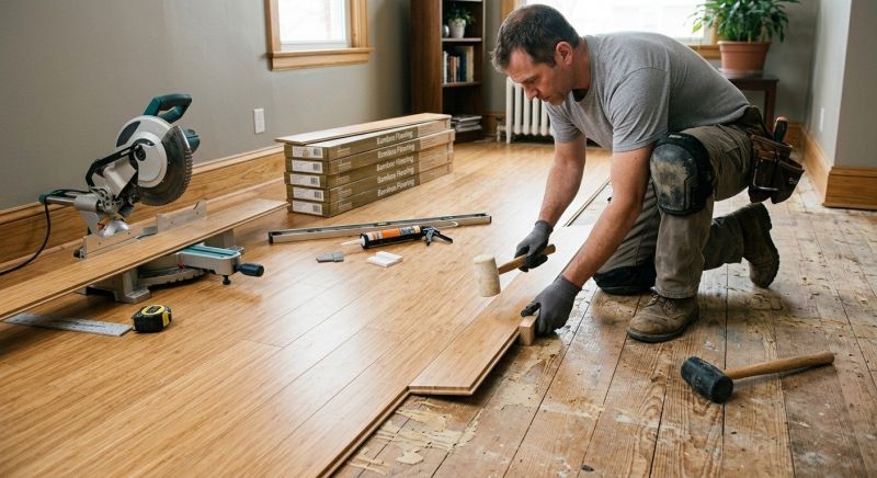 Bamboo Flooring Installation in Manchester, NH