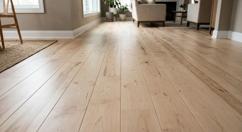 Birch Floor Installation in Manchester, NH