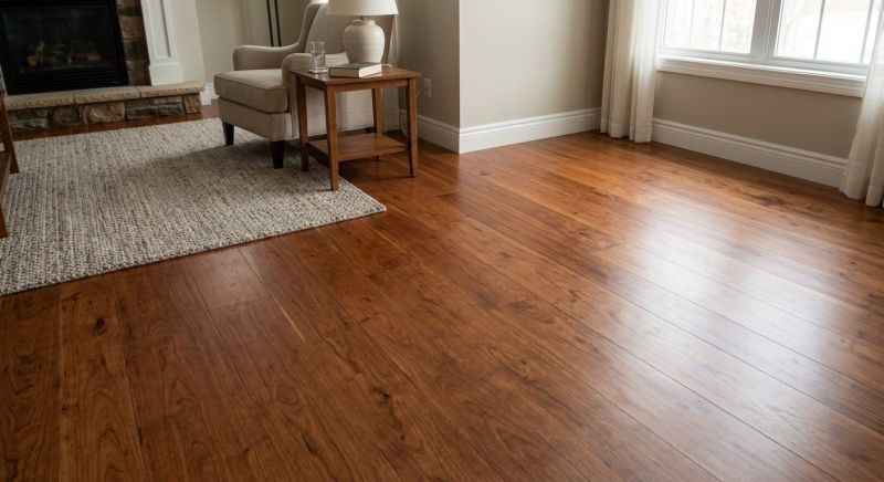 Cherry Floor Installation in Exeter, NH