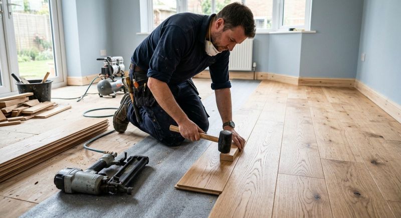 Hardwood Floor Installation in Auburn, NH