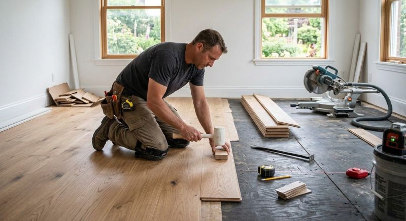 Hardwood Floor Installation in Dunstable, MA