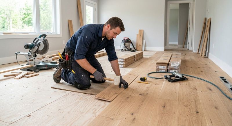Hardwood Floor Installation in Epping, NH