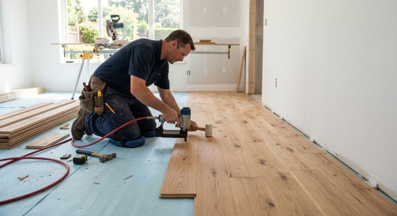 Hardwood Floor Installation in Nottingham, NH
