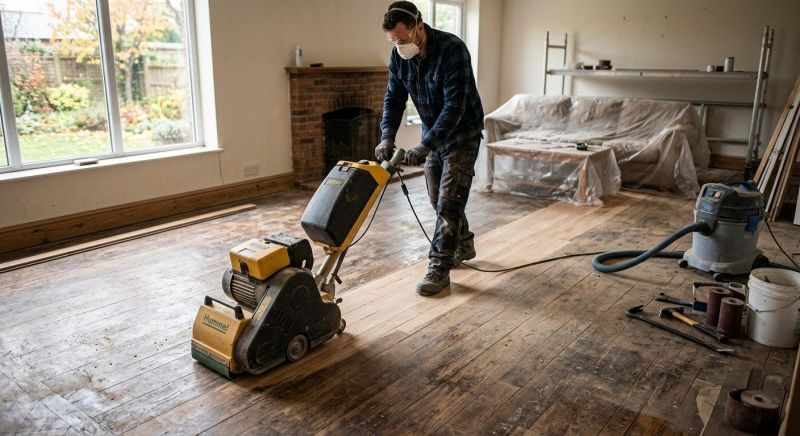 Hardwood Floor Renovation in Manchester, NH