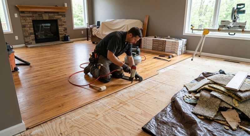 Hardwood Replacement in Epping, NH
