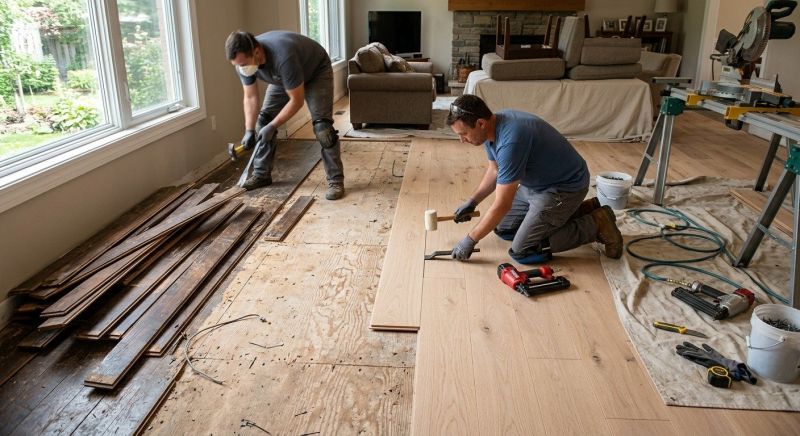 Hardwood Replacement in Epping, NH