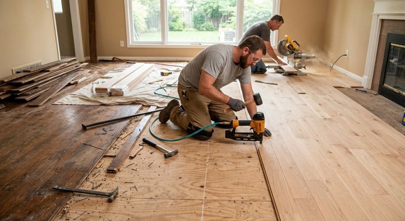 Hardwood Replacement in Hollis, NH