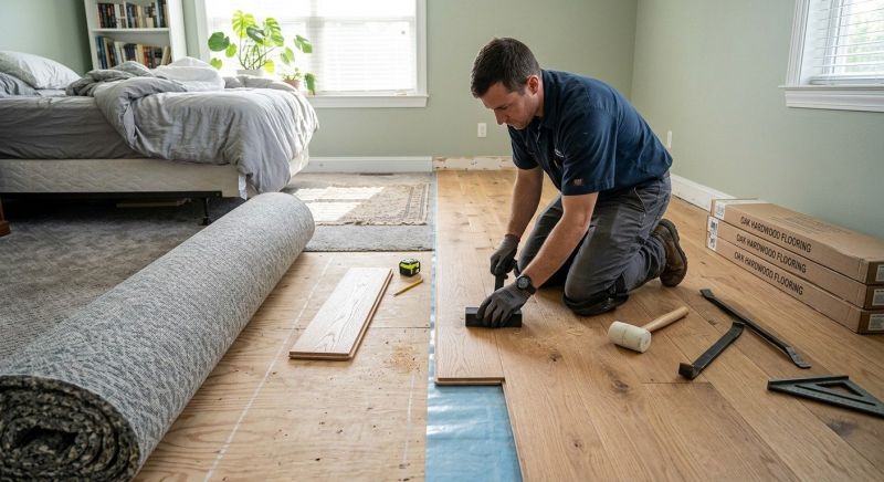 Hardwood Replacement in Hudson, NH
