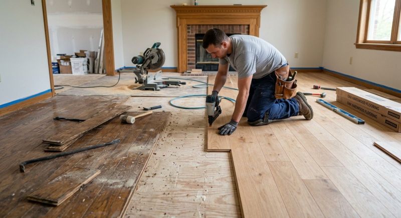 Hardwood Replacement in Manchester, NH
