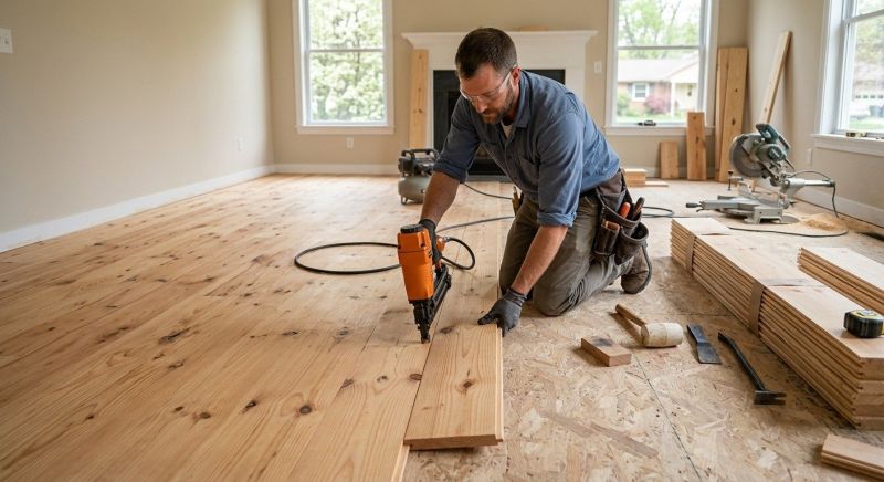 Maple Flooring Installation in Epping, NH
