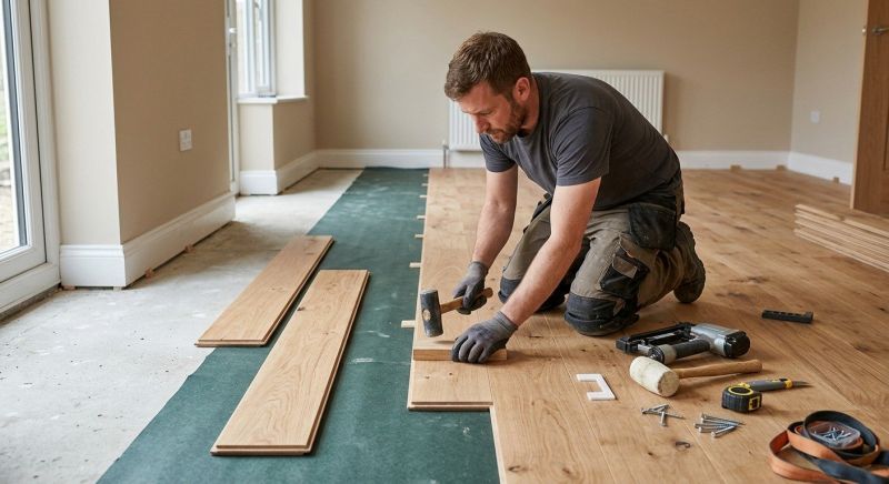 Maple Flooring Installation in Henniker, NH