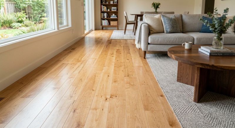 Maple Flooring Installation in Northwood, NH
