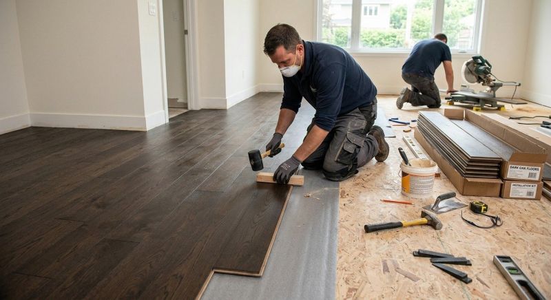 Maple Flooring Installation in Sandown, NH