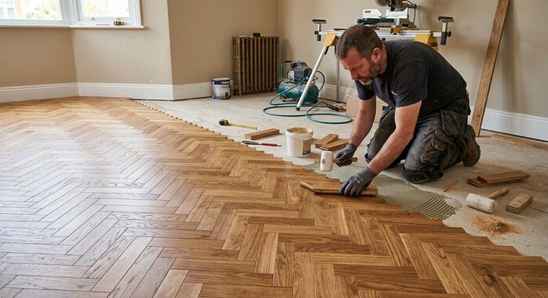 Parquet Flooring Installation in Manchester, NH
