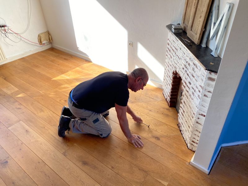 Pine Floor Installation in Manchester, NH