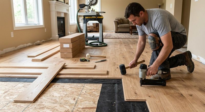 Wood Flooring Installation in Chelmsford, MA