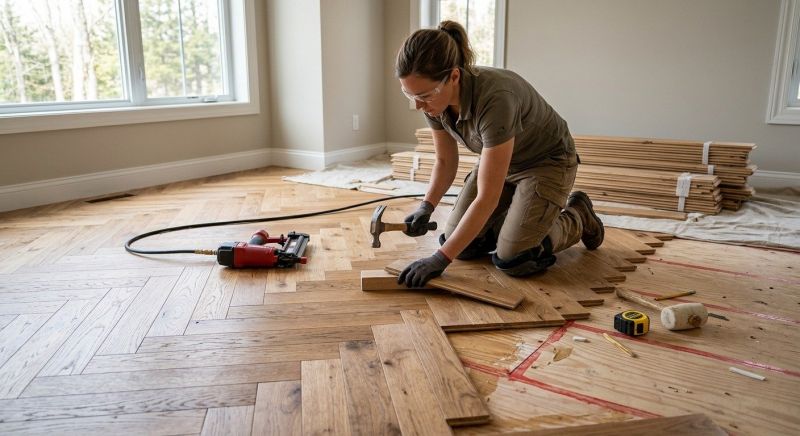 Wood Flooring Installation in Hooksett, NH