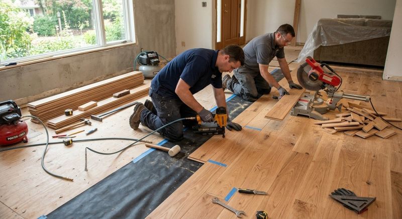 Wood Flooring Installation in Lowell, MA